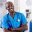 Medicine careers illustrated by doctor